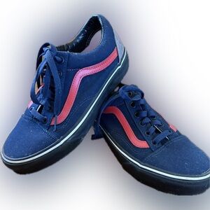 Custom VANS off the wall sneakers. US men’s 6.0 women’s 7.5